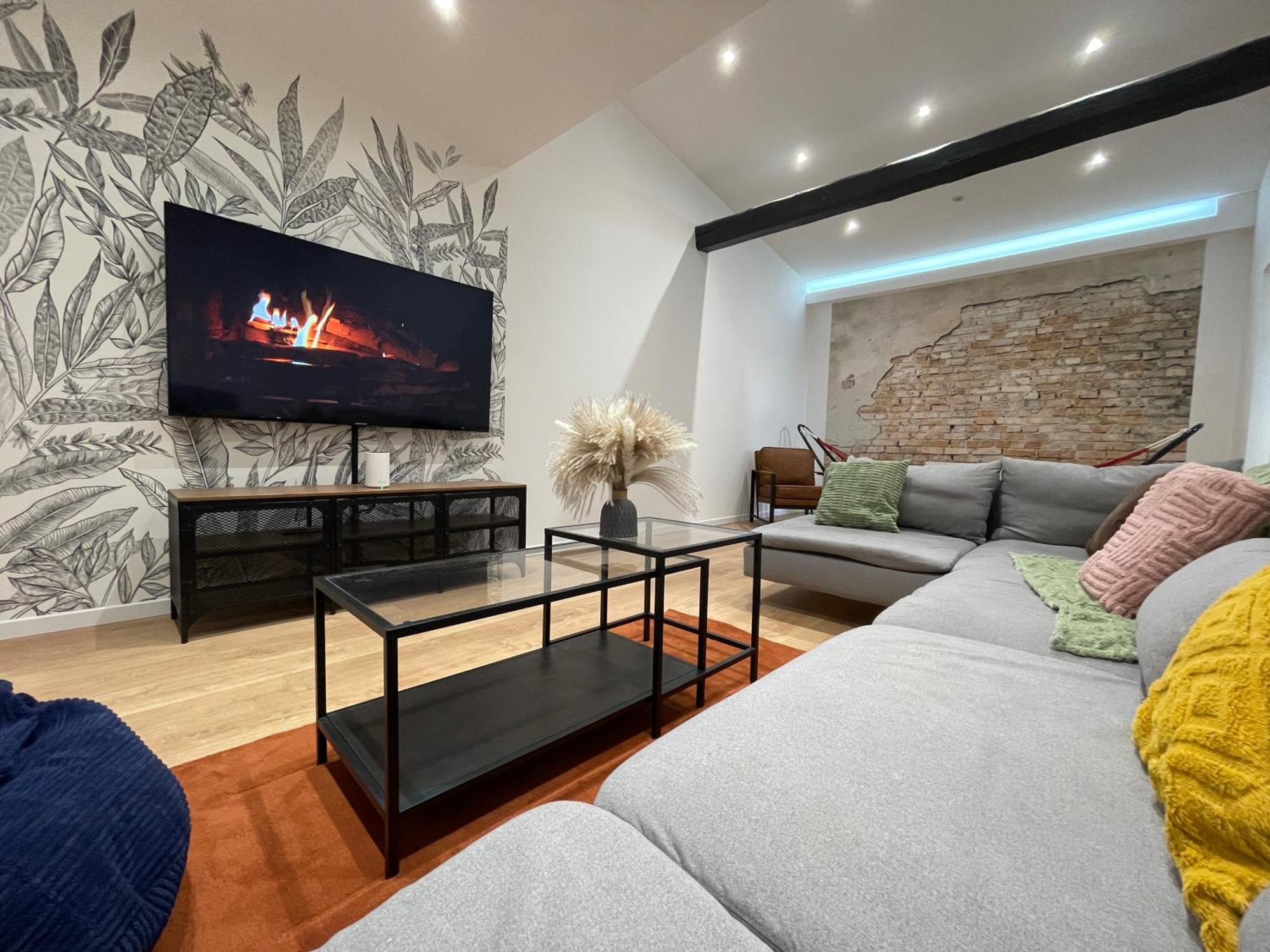 Les 3 Suites - 6 Personnes - 3 Chambres Avec Sdb Privatives Ленс Екстериор снимка